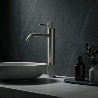 REA Kúpeľňová batéria Lungo Stripe Brush Nickel REA-B8053