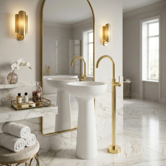 REA Voľne stojaca batéria LUNGO Gold REA-B4307