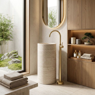 REA Voľne stojaca batéria LUNGO Gold REA-B4307