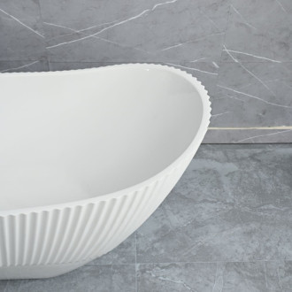 REA Voľne stojaca akrylátová vaňa ATENA 170 KPL-W6127