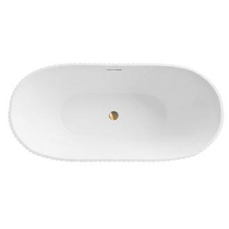 REA Voľne stojaca akrylátová vaňa ATENA 170 KPL-W7127