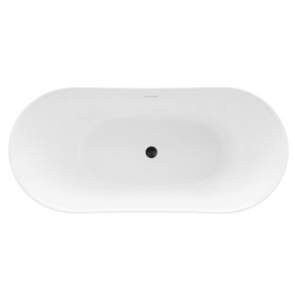 REA Voľne stojaca akrylátová vaňa Ferrano Slim Nature 170 KPL-W6505