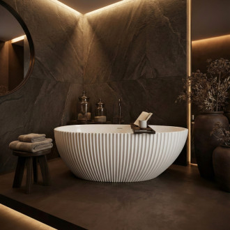 REA Voľne stojaca akrylátová vaňa Carmen 170 KPL-W7506