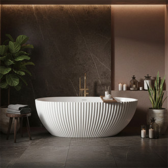 REA Voľne stojaca akrylátová vaňa Carmen 170 KPL-W8506