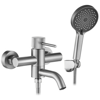 REA Vaňová batéria Lungo Stripe Brush Nickel REA-B8057