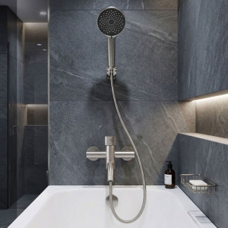 REA Vaňová batéria Lungo Stripe Brush Nickel REA-B8057