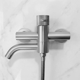 REA Vaňová batéria Lungo Stripe Brush Nickel REA-B8057