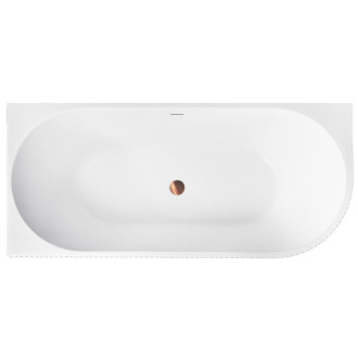 REA Rohová akrylová vaňa WENUS LEFT 170cm KPL-W6129