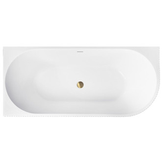 REA Rohová akrylová vaňa WENUS LEFT 170cm KPL-W7129