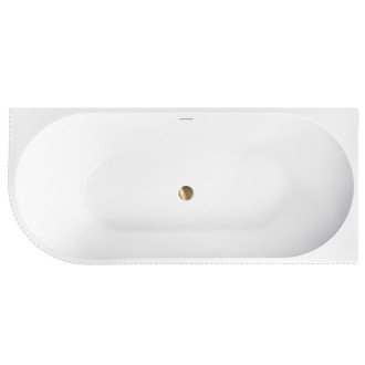 REA Rohová akrylová vaňa WENUS RIGHT 170 KPL-W7130