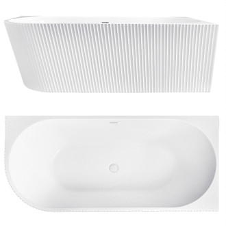 REA Rohová akrylová vaňa WENUS RIGHT 170 KPL-W7130