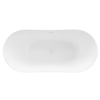 REA Voľne stojaca vaňa FERRANO Slim 160 KPL-W6081