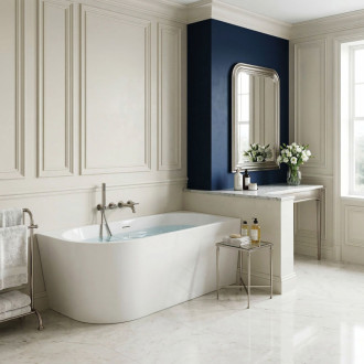 REA Rohová akrylová vaňa SYDNEY BELLANTO RIGHT 150cm KPL-W8251