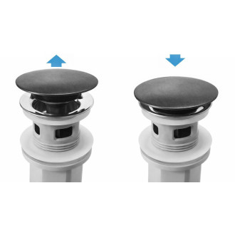 REA Umývadlový sifón s univerzálnym výpustom click-clack Flow Titan REA-A9494