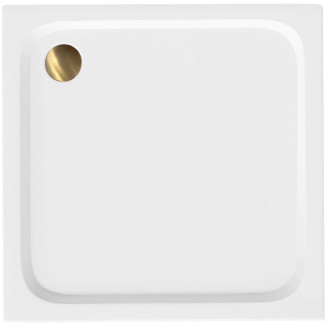 REA Sprchová akrylová vanička Belmond White 80x80 KPL-14370