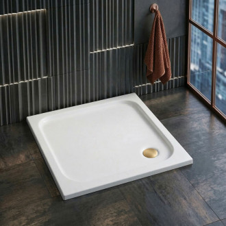 REA Sprchová akrylová vanička Belmond White 80x80 KPL-04370