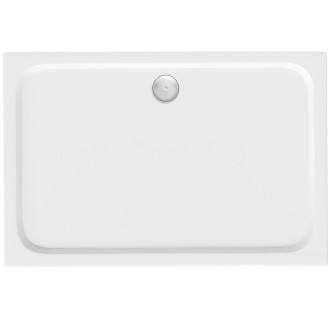 REA Sprchová akrylová vanička Belmond White 80x100 KPL-14372