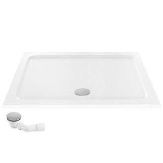 REA Sprchová akrylová vanička Belmond White 90x120 KPL-04373