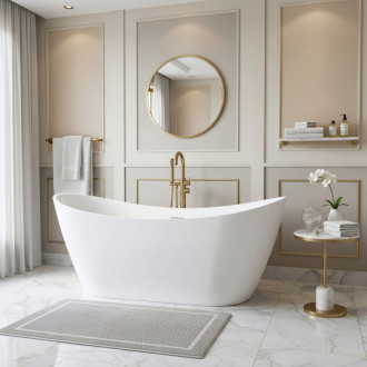 REA Voľne stojaca vaňa FERRANO 160 cm KPL-W8150