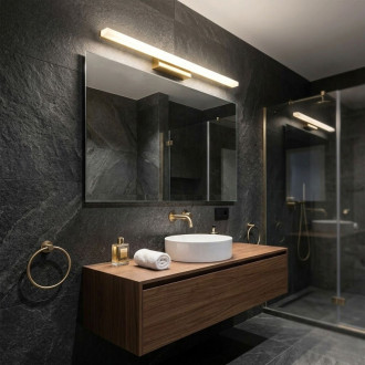 REA Nástenné svietidlo LED 80CM APP1850-1W GOLD OSW-66004