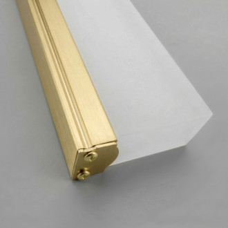 REA Nástenné svietidlo LED 42CM APP1851-1W BRUSH GOLD OSW-66005