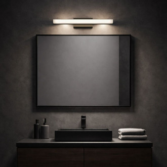 REA Nástenné svietidlo LED 42CM APP1854-1W BLACK OSW-66008