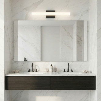 REA Nástenné svietidlo LED 42CM APP1854-1W BLACK OSW-66008