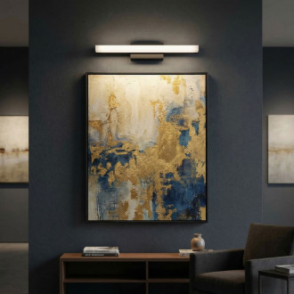 REA Nástenné svietidlo LED 42CM APP1854-1W BLACK OSW-66008