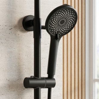 REA Sprchový set Rivo Black REA-P9499
