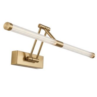 REA Kúpeľňové nástenné LED svietidlo APP1900-1W 60cm BRUSH GOLD OSW-66055