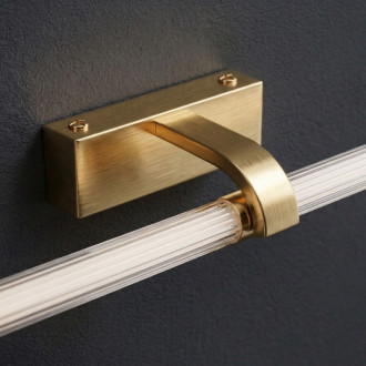 REA Kúpeľňové nástenné LED svietidlo APP1886-1W 60cm BRUSH GOLD OSW-66041