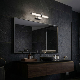 REA Kúpeľňové nástenné LED svietidlo APP1881-1W 40cm CHROME OSW-66036