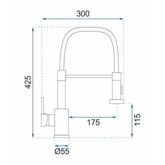 REA Kuchynská batéria Colin Titan REA-B0416