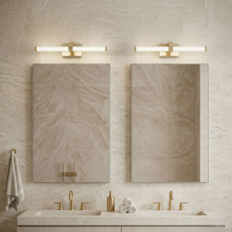 REA Kúpeľňové nástenné LED svietidlo APP1883-1W 40cm GOLD OSW-66038