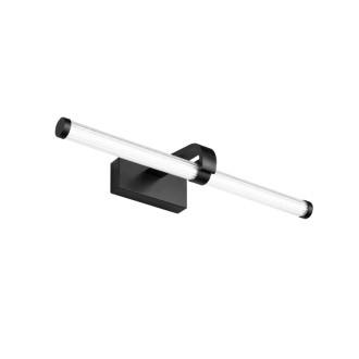 REA Kúpeľňové nástenné LED svietidlo APP1887-1W 40cm BLACK OSW-66042