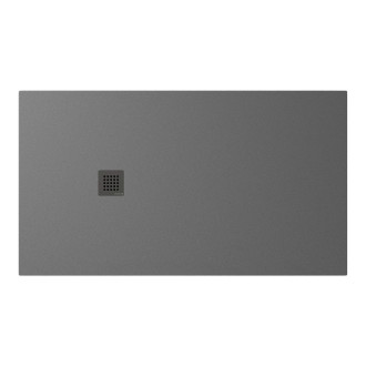 Sprchová vanička obdĺžniková Polysan Treneca 160x90 cm liaty mramor šedá 84311.31