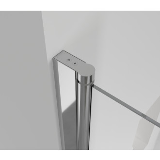 CERANO - Sprchovací kút Antelo L/P - 6 mm - chróm, transparentné sklo - 70x30x190 cm - otočný