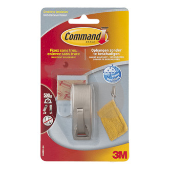 Háčik 3M Command chróm 3MXA004834793