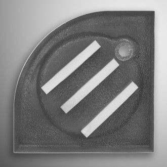 Sprchová vanička štvrťkruhová Roth 90x90 cm akrylát 8000030