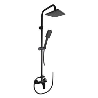 RAV Slezák COLORADO - Sprchový systém s vodovodnou batériou, Čierna - matná CO182.5/7-51CMAT