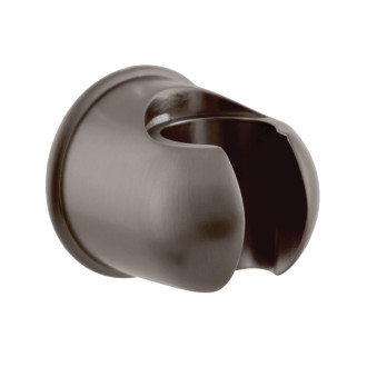 RAV SLEZÁK držiak sprchy pevný guľatý - kov metal grey - kartáčovaná MD0904MGK