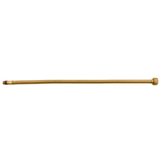 RAV SLEZÁK flexibilná hadica (vlnovec) M10x1 G 3/8 40 cm zlatá - kartáčovaná IT0438ZK