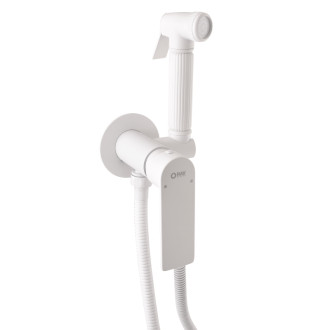 RAV SLEZÁK NIL Batéria bidetová vstavaná s kovovou sprchou biela - matná NL143/1BMAT