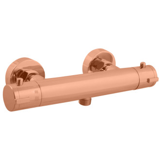 RAV SLEZÁK Batéria termostatická sprchová vývod 3/4“ zlatá ružová kartáčovaná TRM81.5ZRK