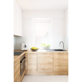 RAV SLEZÁK SEINA Batéria drezová stojanková s hadicou čiernej farby - výška 476 mm SE914.0