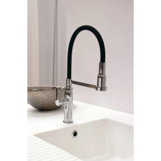 RAV SLEZÁK ZAMBEZI Batéria drezová stojanková so sprchou a hadicou - výška 460 mm ZA017.5