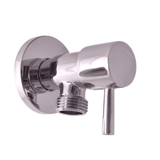 RAV Sliezák "Ventil rohový práčkový 1/2""x 3/4"", Chróm RV0234"