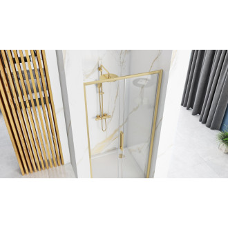 REA Sprchové dvere Rapid Slide 160 Gold Brush REA-K9381