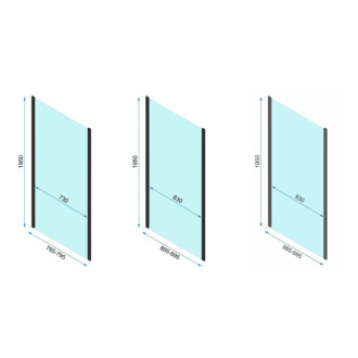 REA Sprchový Rapid Slide Brush Gold KPL-09581