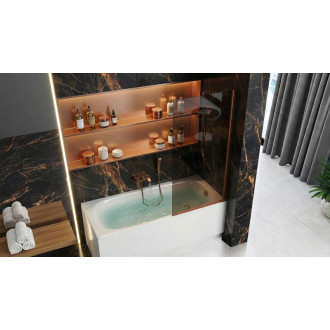 REA Paraván vaňový Elegant Brush Copper 70 REA-W5694